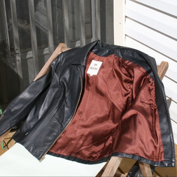 Vintage Women’s Rome Leather Jacket - Picture 3 of 3